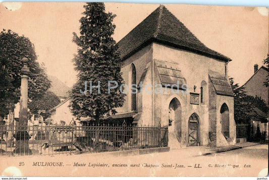 Mulhouse - Musee Lapidaire - 25 - old postcard - France - unused - JH Postcards