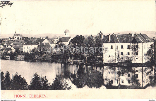 Horni Cerekev - old postcard - 1908 - Czech Republic - used - JH Postcards
