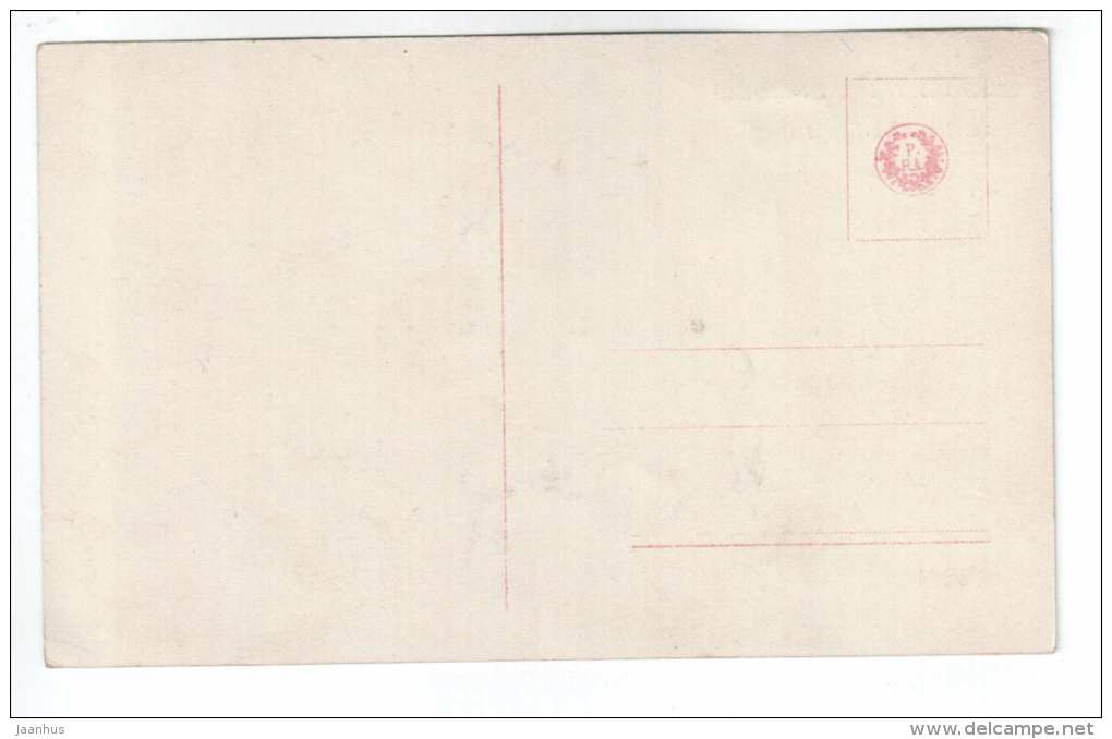 Easter Greeting Card - eggs - couple - RPH 3341/5 - old postcard - unused - JH Postcards