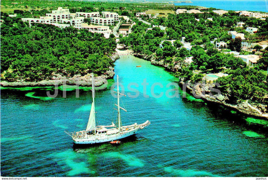 Mallorca - Robinson Club - Cala Serena - Cala D'Or - sailing ship - 2122 - 1992 - Spain - used - JH Postcards