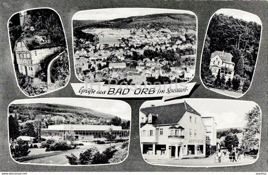 Grusse aus Bad Orb im Spessart - 1964 - Germany - used - JH Postcards