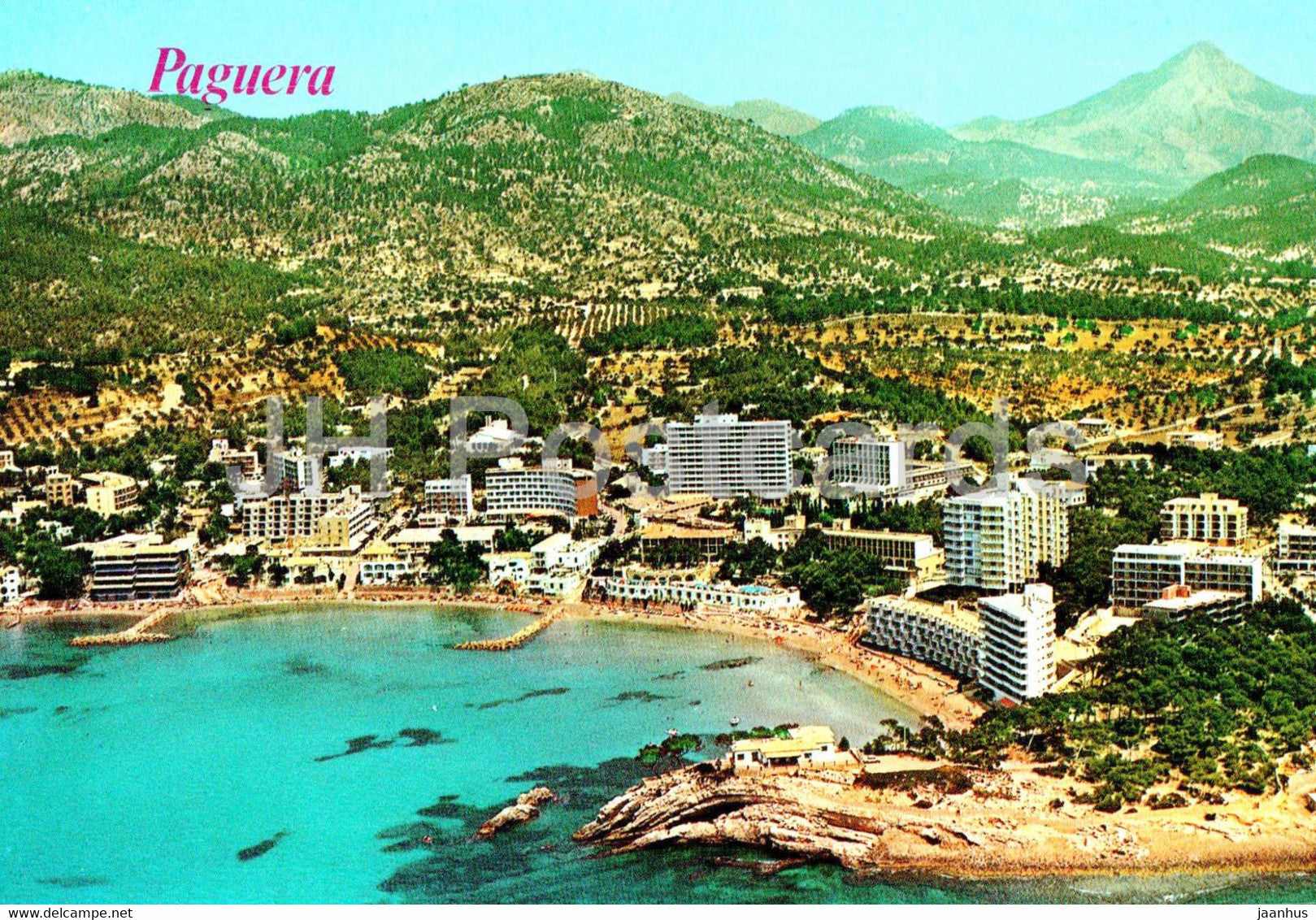 Paguera - Vista Aerea - Mallorca - 1 - 2928 - Spain - unused - JH Postcards