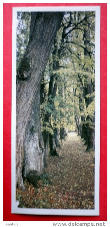 Kern alley - Mikhailovskoye - Pskov Land - 1983 - Russia USSR - unused - JH Postcards