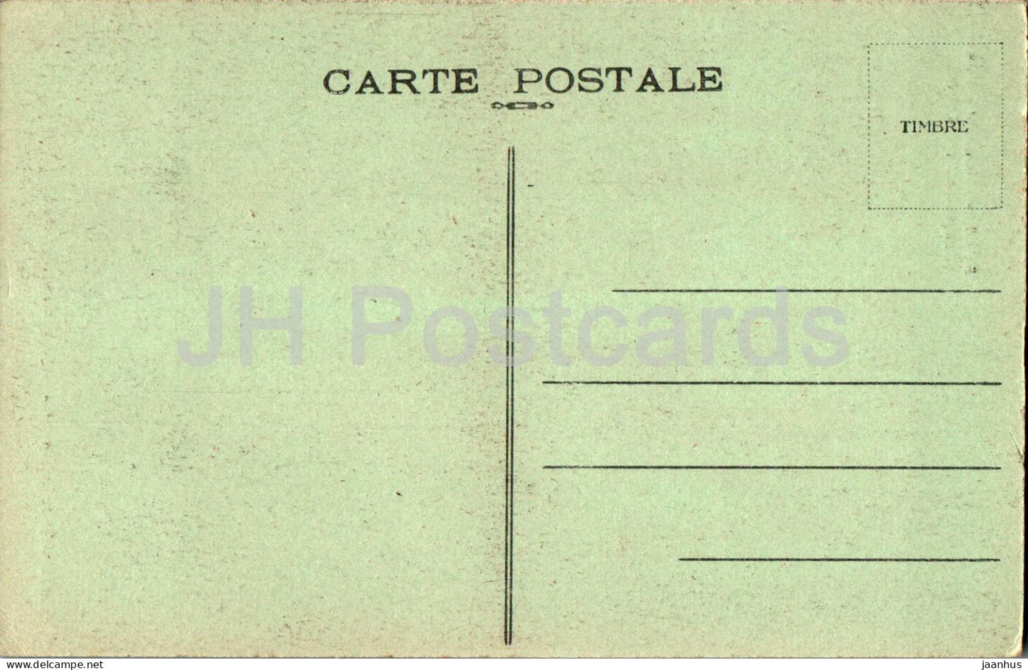 Clocher de la Chapelle St Herbot - bell tower - 5818 - old postcard - France - unused