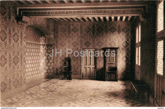 Blois - Le Chateau - Aile Francois I - Chambre de Catherine de Medicis - 83 - castle - old postcard - France - unused - JH Postcards