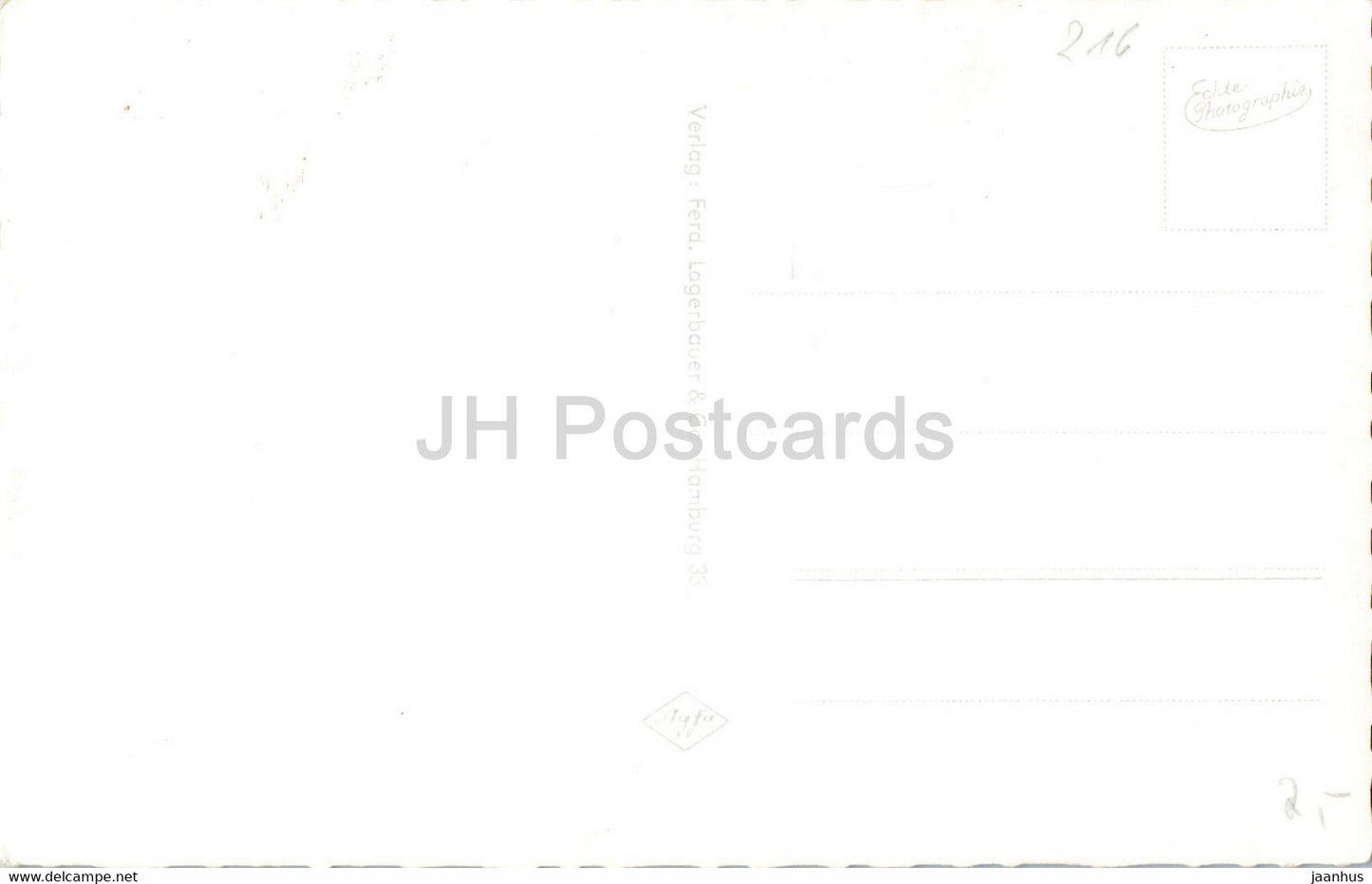 Im Alten Land Elbdeich - carte postale ancienne - Allemagne - inutilisée