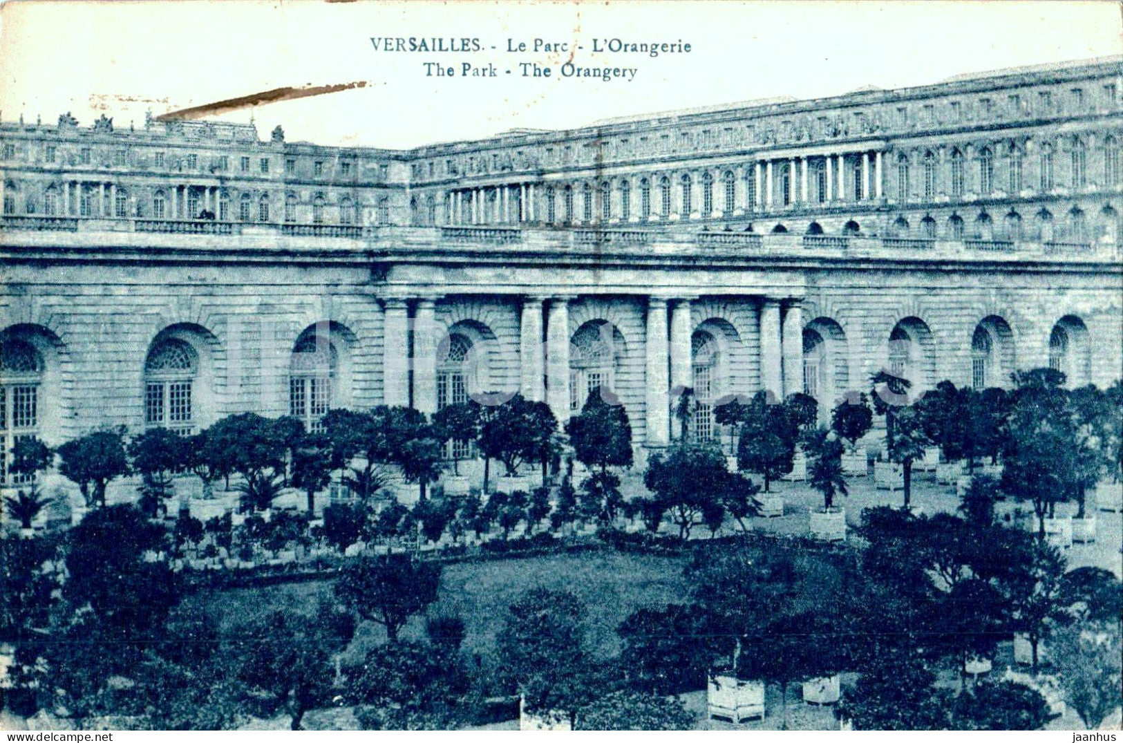 Versailles - Le Parc - L'Orangerie - old postcard - 1930 - France - used - JH Postcards