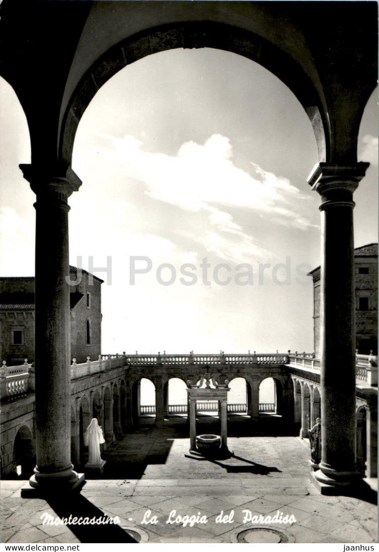 Montecassino - La Loggia del Paradiso - 2060 - Italy - unused - JH Postcards