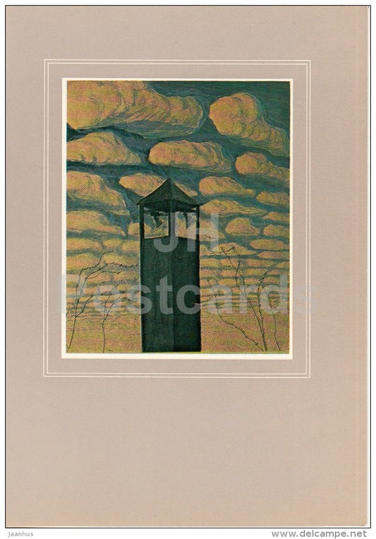 painting by M. Ciurlionis - Spring , 1907-08 - Lithuanian Art - 1982 - Lithuania USSR - unused - JH Postcards