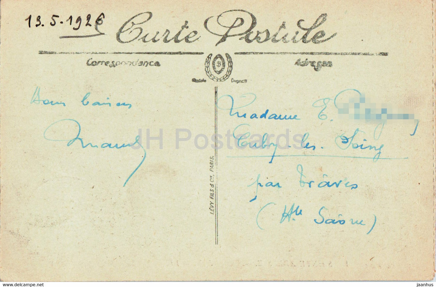 Sainte Adresse - Vue Generale - 1 - old postcard - 1926 - France - used