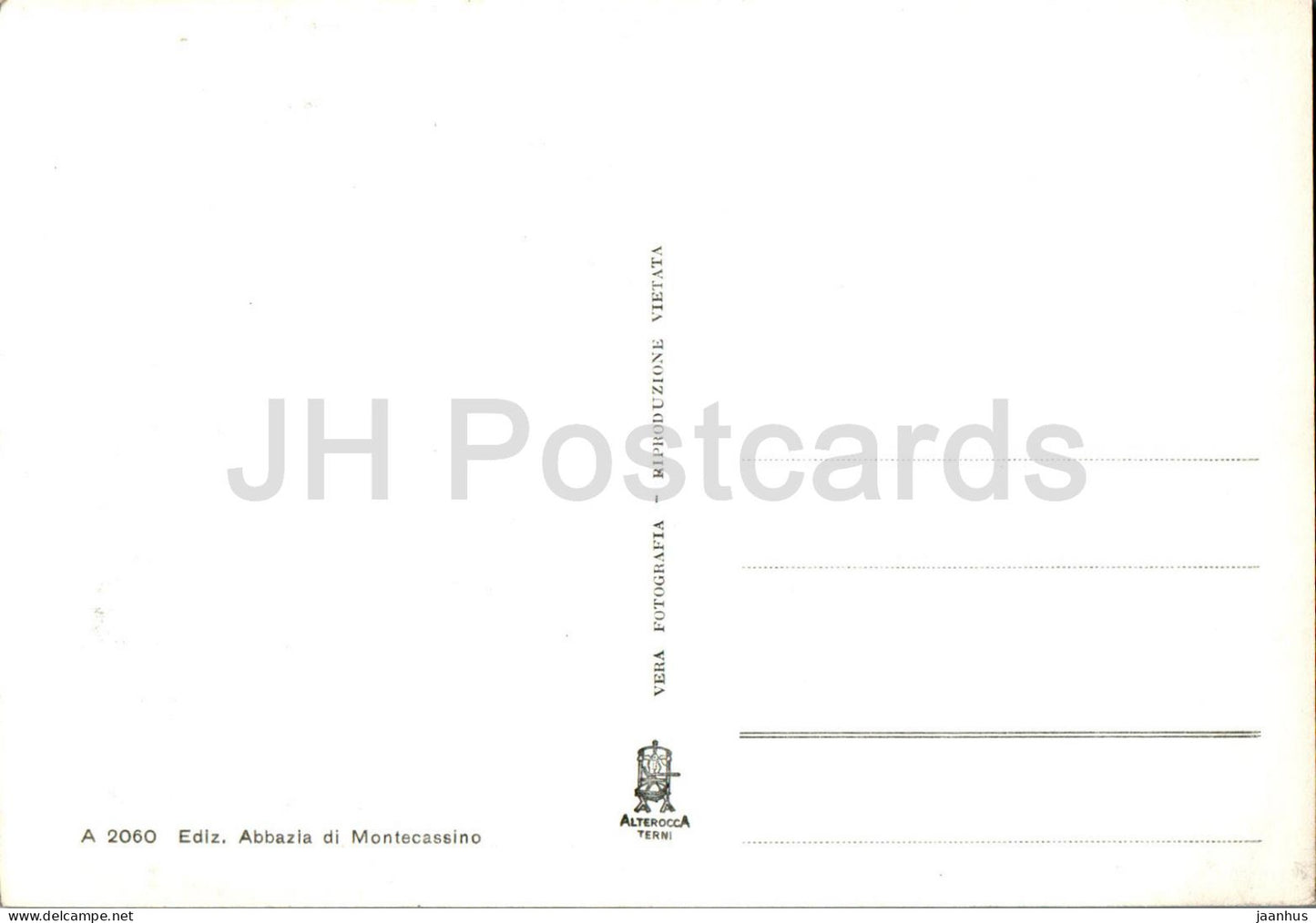 Montecassino - La Loggia del Paradiso - 2060 - Italy - unused