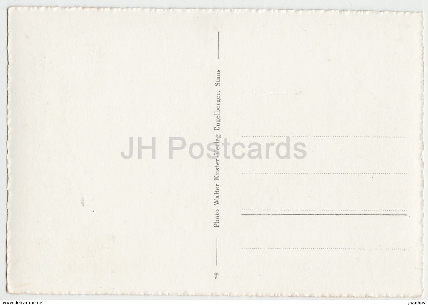 Engelberg mit Hahnen Spannorter und Titlis - 505 - Switzerland - unused