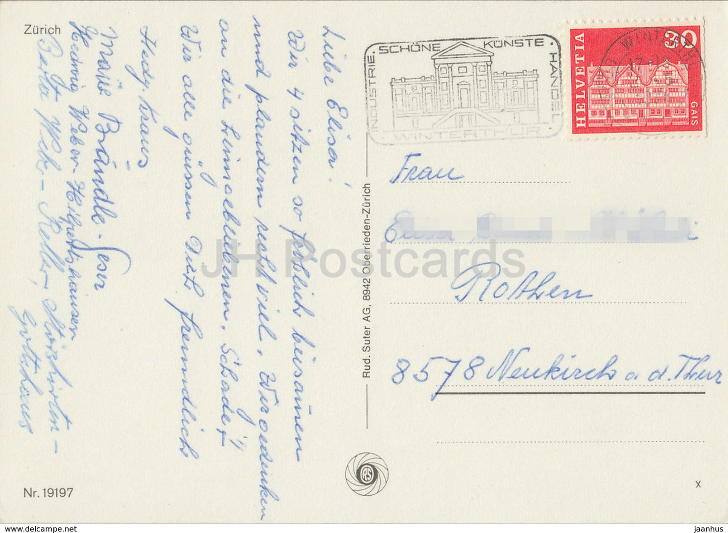 Zurich - cygne - navire - multiview - 19197 - Suisse - d'occasion