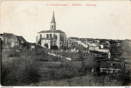 Le Tarn-et-Garonne - Dunes - Panorama - old postcard - France - unused - JH Postcards