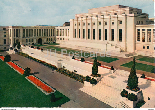 Geneve - Geneva - Palais des Nations - Cour d'honneur du Batiment des Assemblees - 238 - Switzerland - unused - JH Postcards