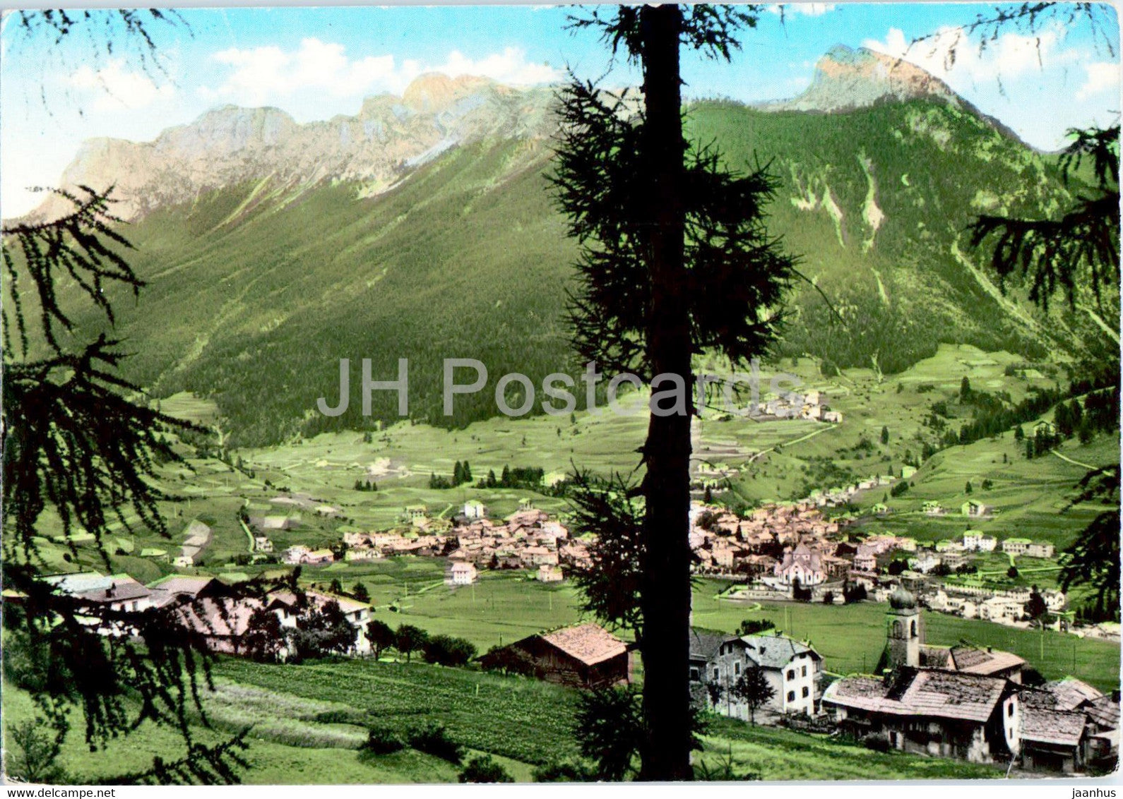 Moena di Fiemme 1200 m - Dolomiti - 1966 - Italy - used - JH Postcards