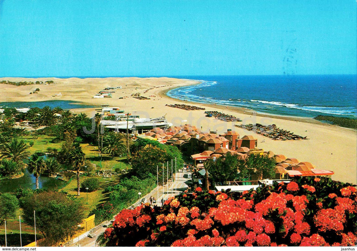 Gran Canaria - Playa de Maspalomas - beach - 5184 - 1985 - Spain - used - JH Postcards