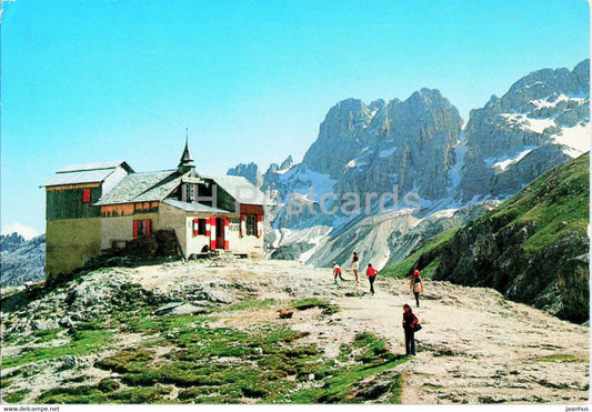 Dolomiti del Catinaccio - Rifugio Preuss - 1978 - Italy - used - JH Postcards