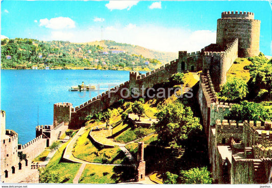 Istanbul - The Fortress and the Bosphorus - 374 - Keskin - Turkey - unused - JH Postcards