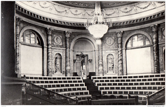 Hermitage Theatre Hall - Leningrad - St. Petersburg - Russia USSR - unused - JH Postcards
