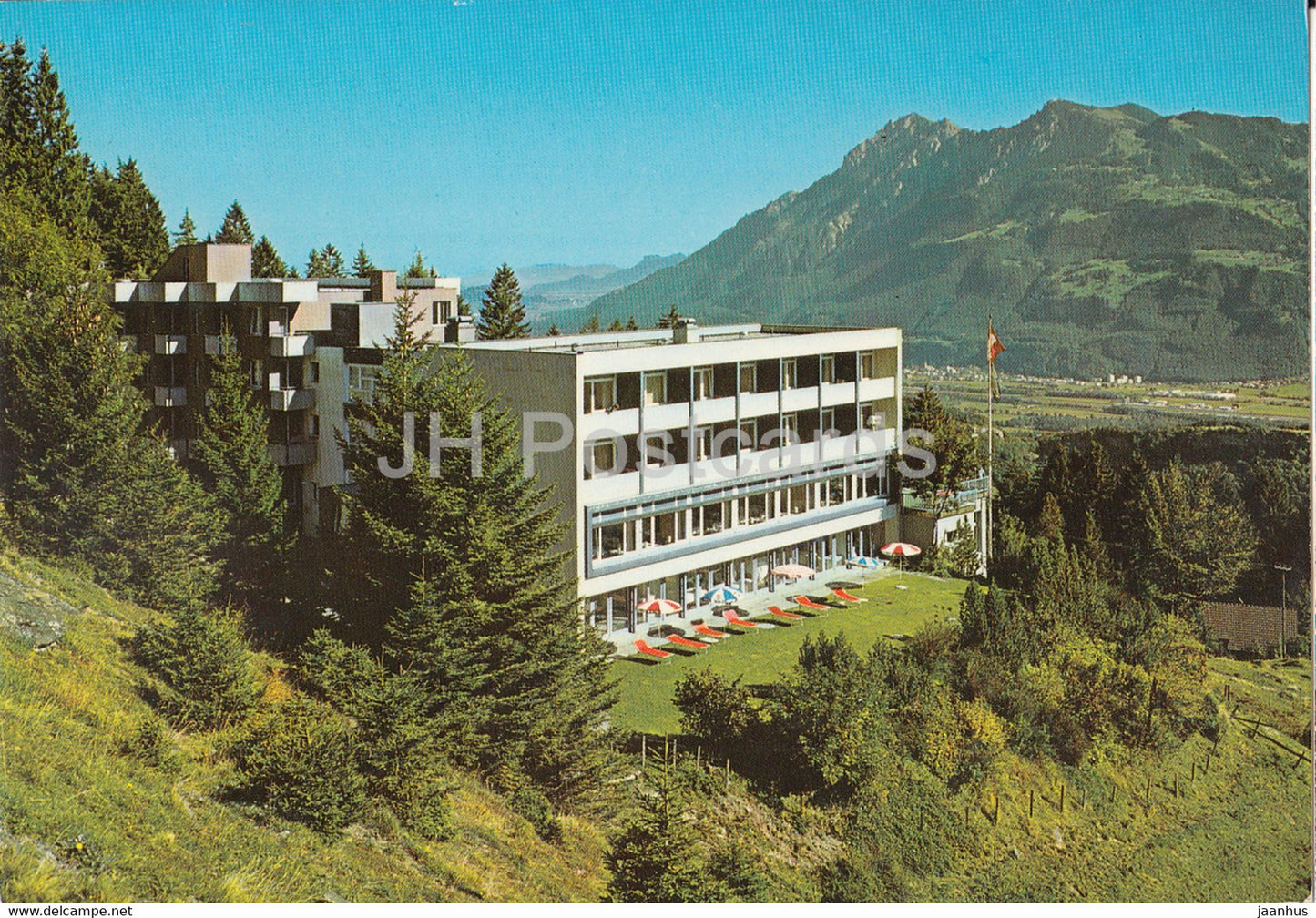 Kur und Ferienhotel Alvier - Switzerland - used - JH Postcards