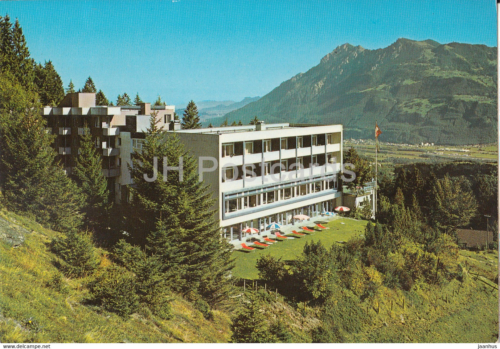 Kur und Ferienhotel Alvier - Switzerland - used - JH Postcards