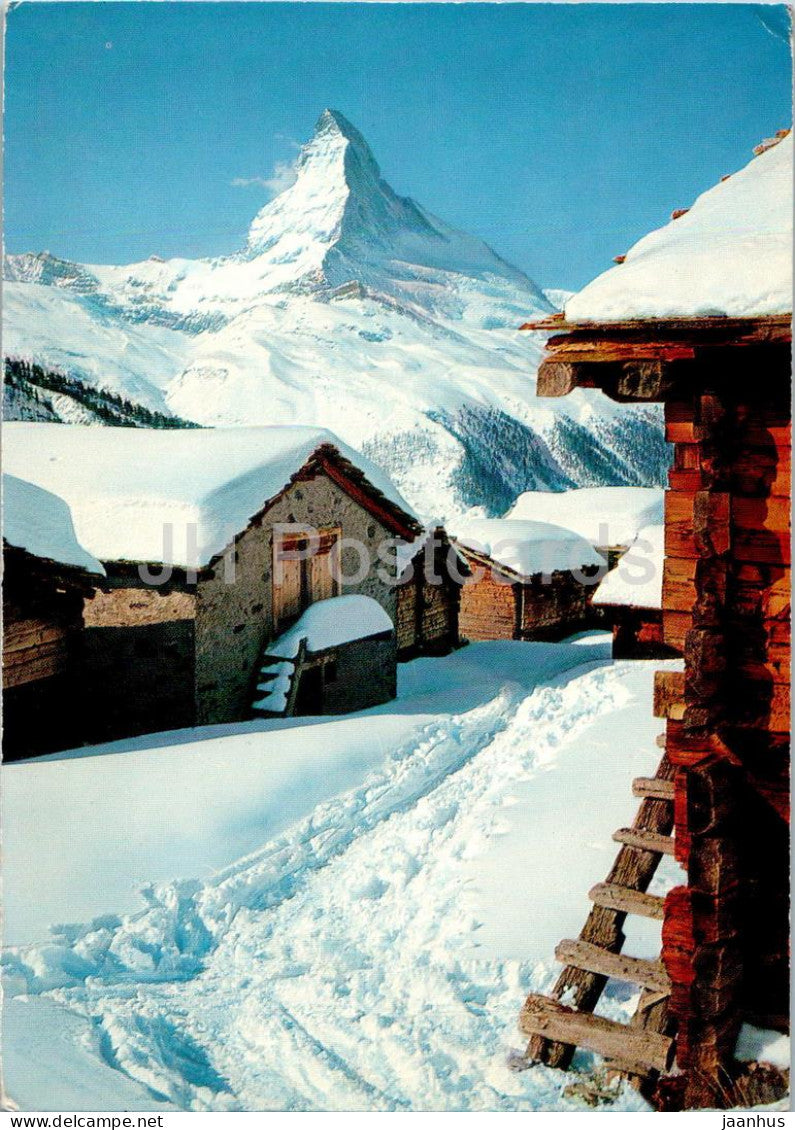 Zermatt - Eggenalp - Matterhorn - 287 - Switzerland - used - JH Postcards