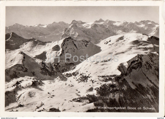 Wintersportgebiet Stoos ob Schwyz - 1670 - Switzerland - unused - JH Postcards