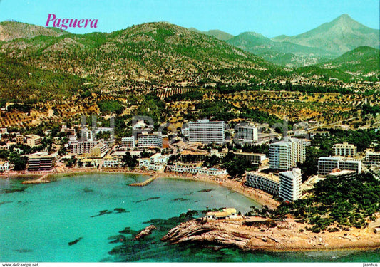 Paguera - Vista aerea - aerial view - Mallorca - 2928 - Spain - unused - JH Postcards