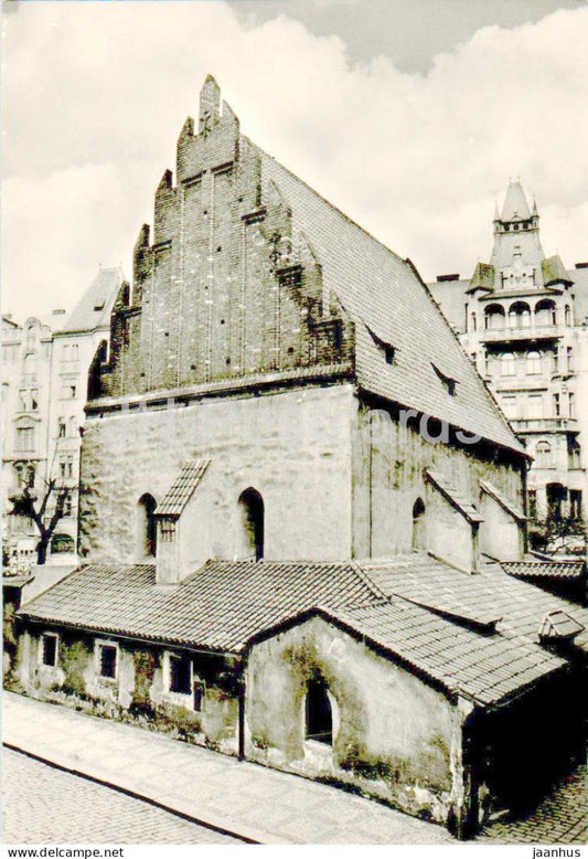 Praha - Prague - Stranova Synagoga - The Old New Synagogue - Czech Repubic - Czechoslovakia - unused - JH Postcards