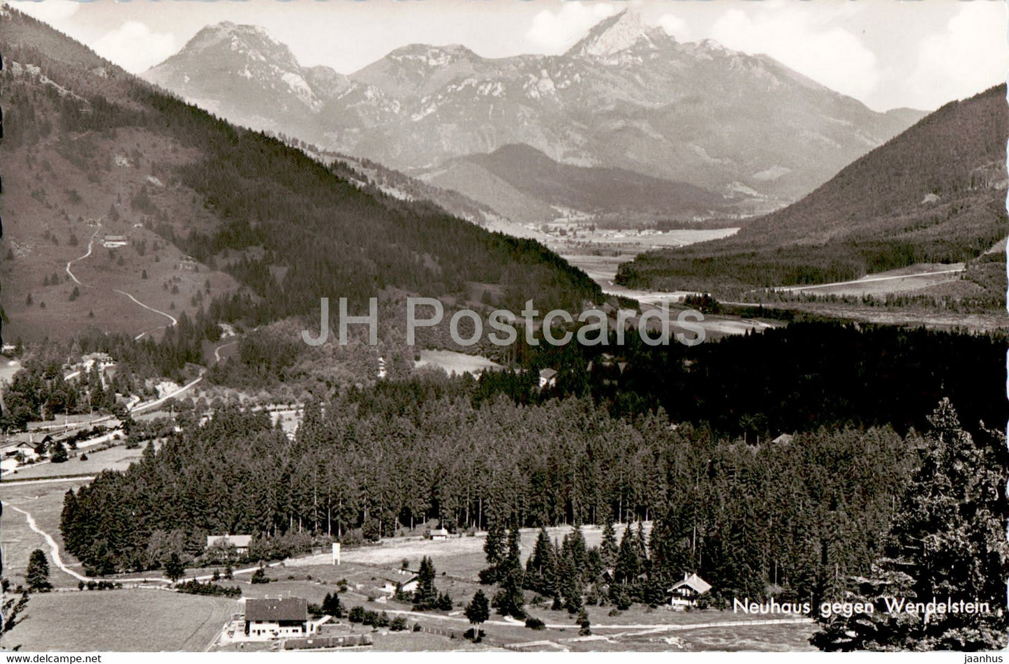 Neuhaus gegen Wendelstein - 1961 - Germany - used - JH Postcards