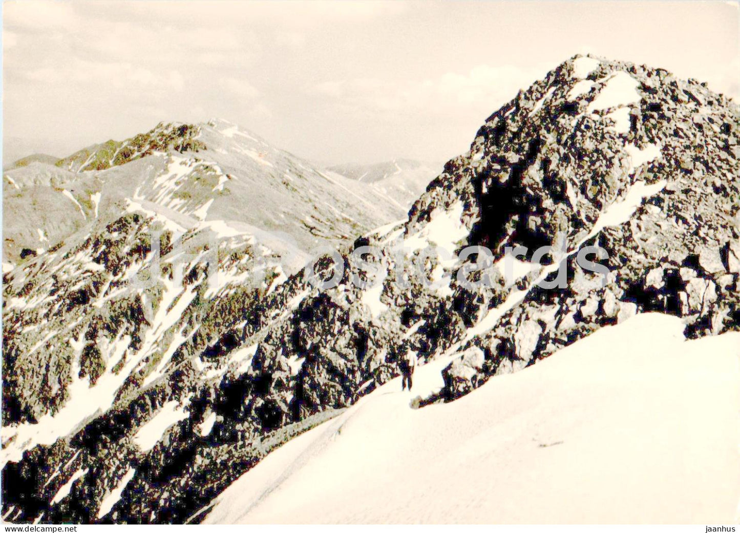Nizke Tatry - Chopok 2025 m - Dumbier 2045 m - Low Tatras - Slovakia - Czechoslovakia - unused - JH Postcards