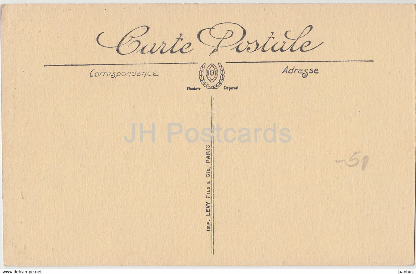 Carcassonne - La Tour Cahuzac et les Remparts - Der Cahuzac-Turm - 19 - alte Postkarte - Frankreich - unbenutzt