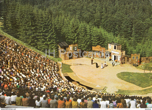 Steinbach - Kr Hildburghausen - Naturtheater Deutsch Sowjetische Freundschaft - Germany DDR - unused - JH Postcards