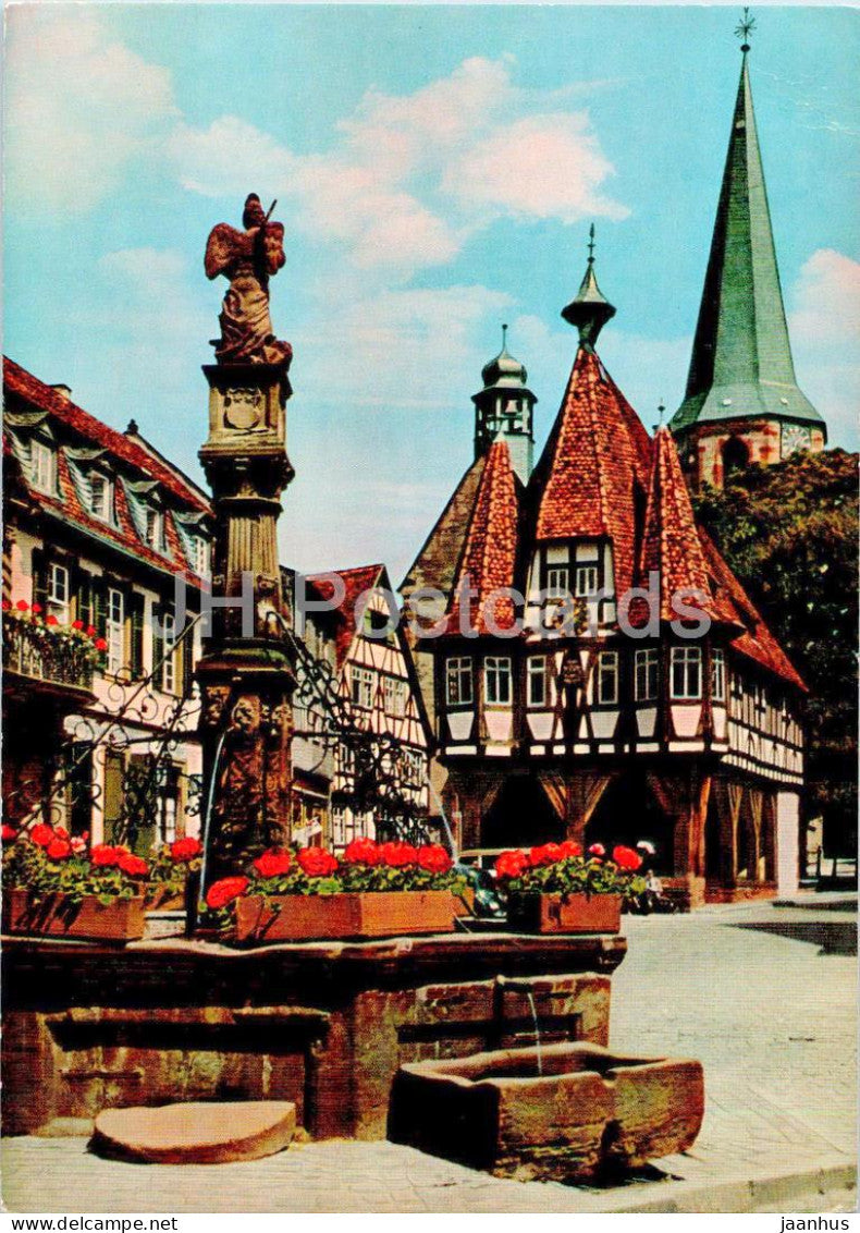 Michelstadt - Historisches Rathaus - Town Hall - 6120 - Germany - used - JH Postcards