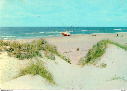 Vesterhavet - North Sea - beach - 1968 - Denmark - used - JH Postcards