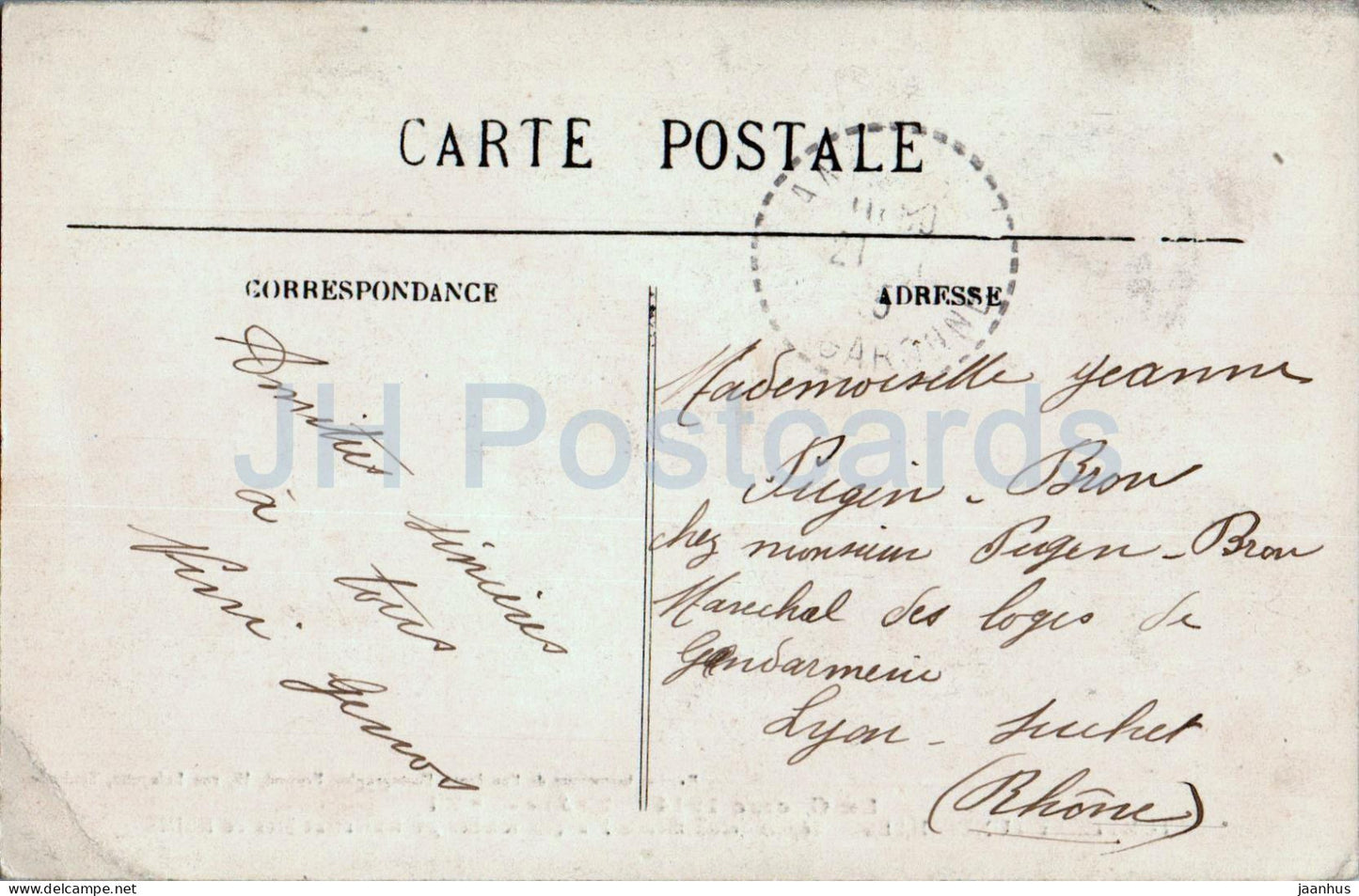 Tombes Et Funerailles - La Guerre 1914 - Erster Weltkrieg - Grab - Militär - Denkmal - alte Postkarte - Frankreich - gebraucht 