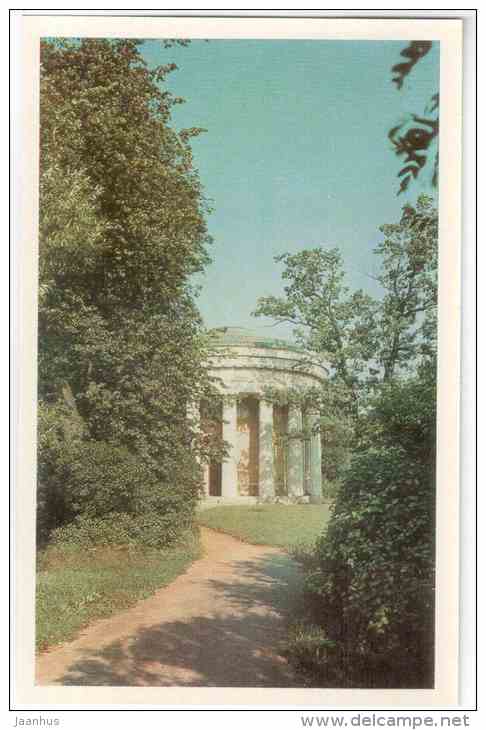 Temple of friendship , 1782 - Pavlovsk - 1971 - Russia USSR - unused - JH Postcards