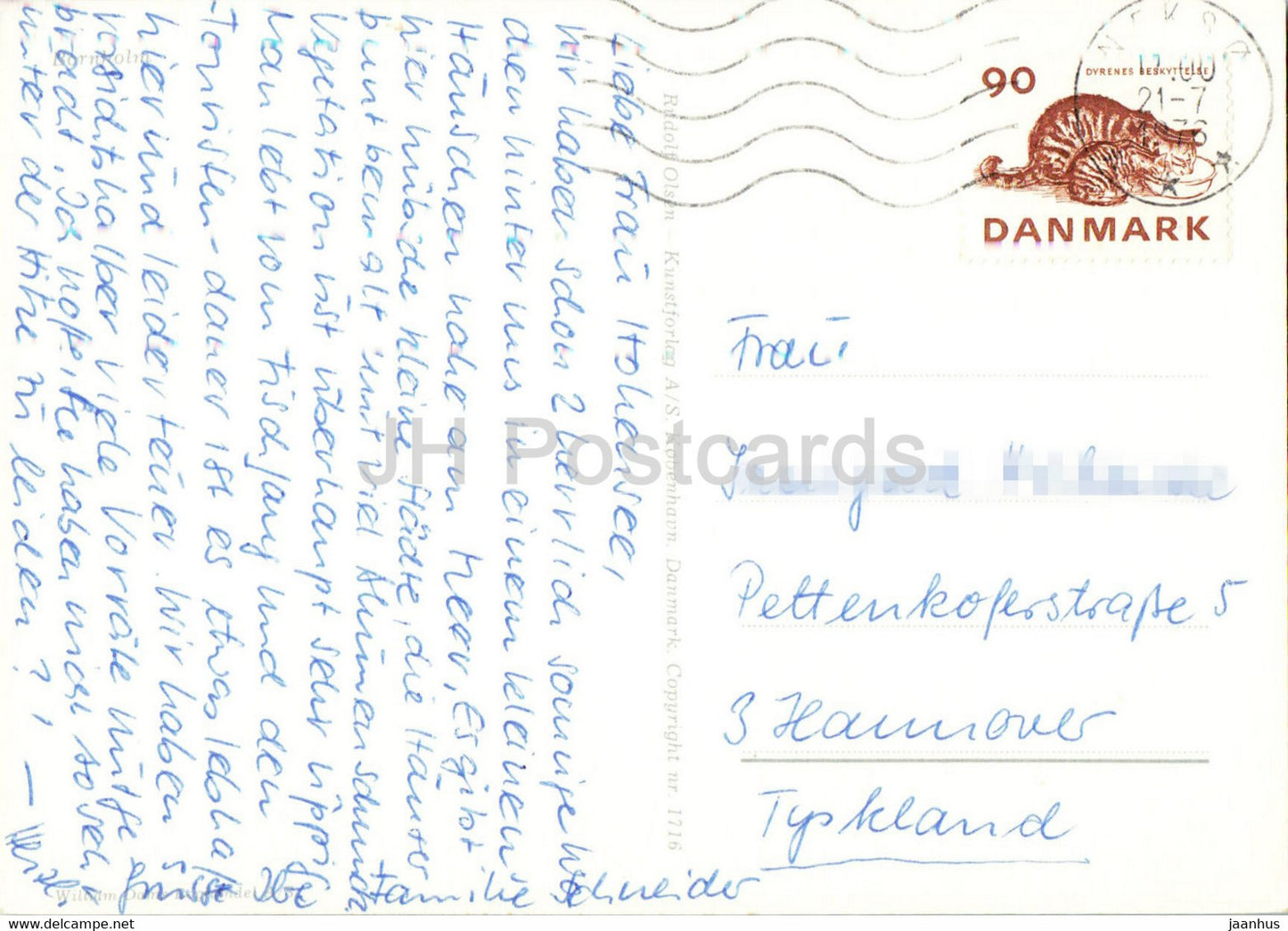 Bornholm – Multiview – 1976 – Dänemark – gebraucht