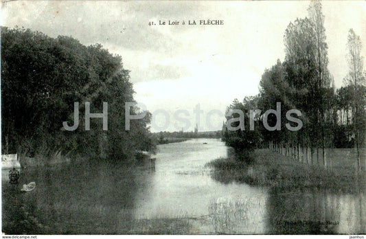 Le Loir a La Fleche - 41 - old postcard - 1905 - France - used - JH Postcards