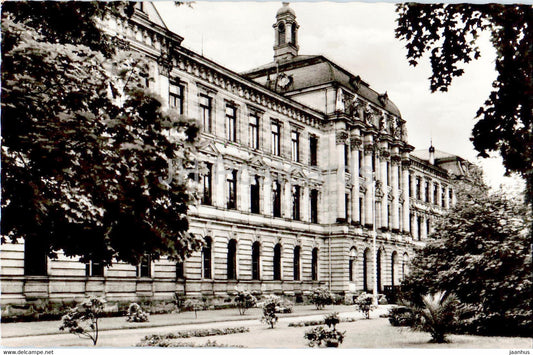 Erlangen - Kollegienhaus - old postcard - 1959 - Germany - used - JH Postcards