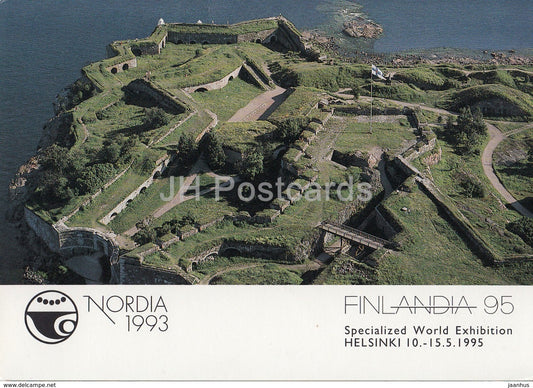Finlandia 95 - Specialized World Exhibition 1995 - Hologram Postcard - Finland - unused - JH Postcards
