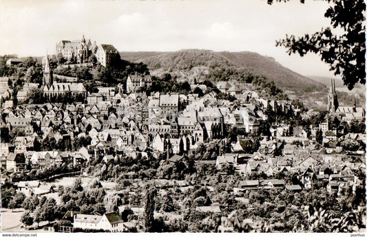 Universitatsstadt Marburg an der Lahn - 1 - old postcard - Germany - unused - JH Postcards