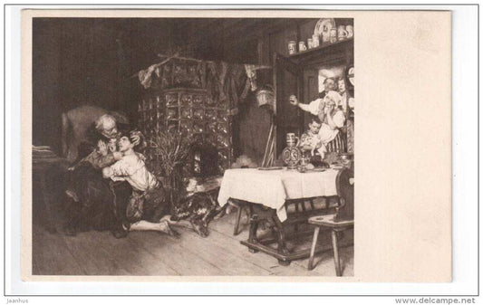 illustration by E. von Gebhardt - Der Verlorene Sohn - The Prodigal Son - AN Paris 5440 - No 6 - old postcard - unused - JH Postcards