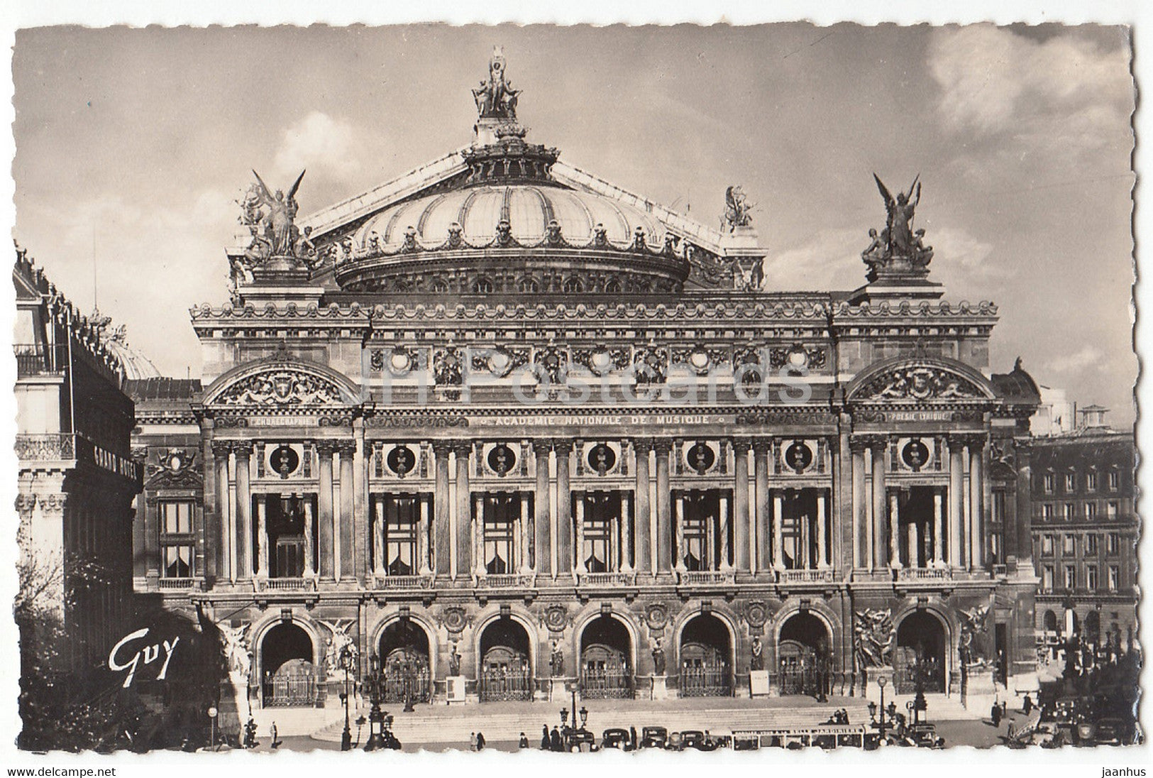 Paris Et Ses Merveilles - L'Opera - 313 - old postcard - France - unused - JH Postcards