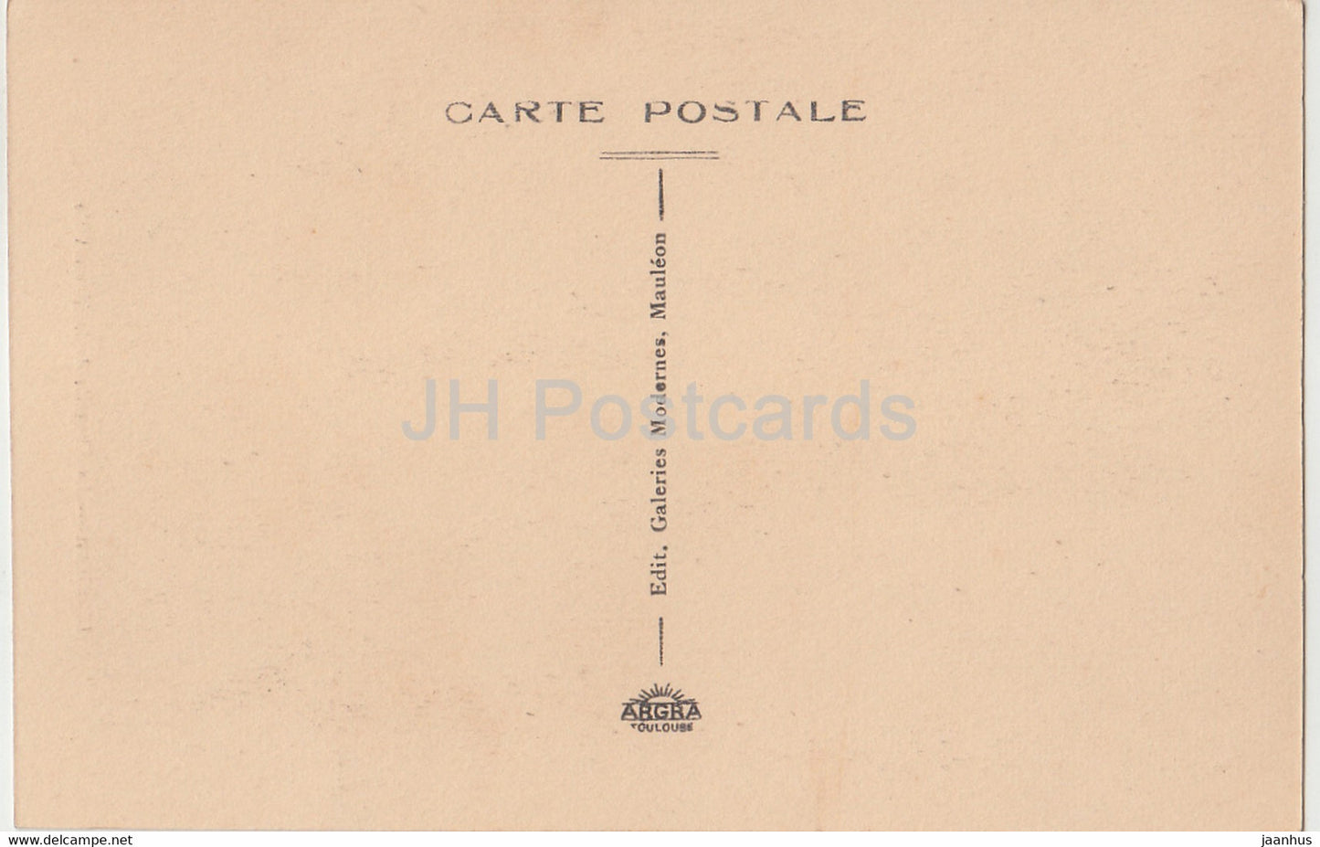 Mauléon - La Chapelle de la Haute Ville - carte postale ancienne - France - inutilisée