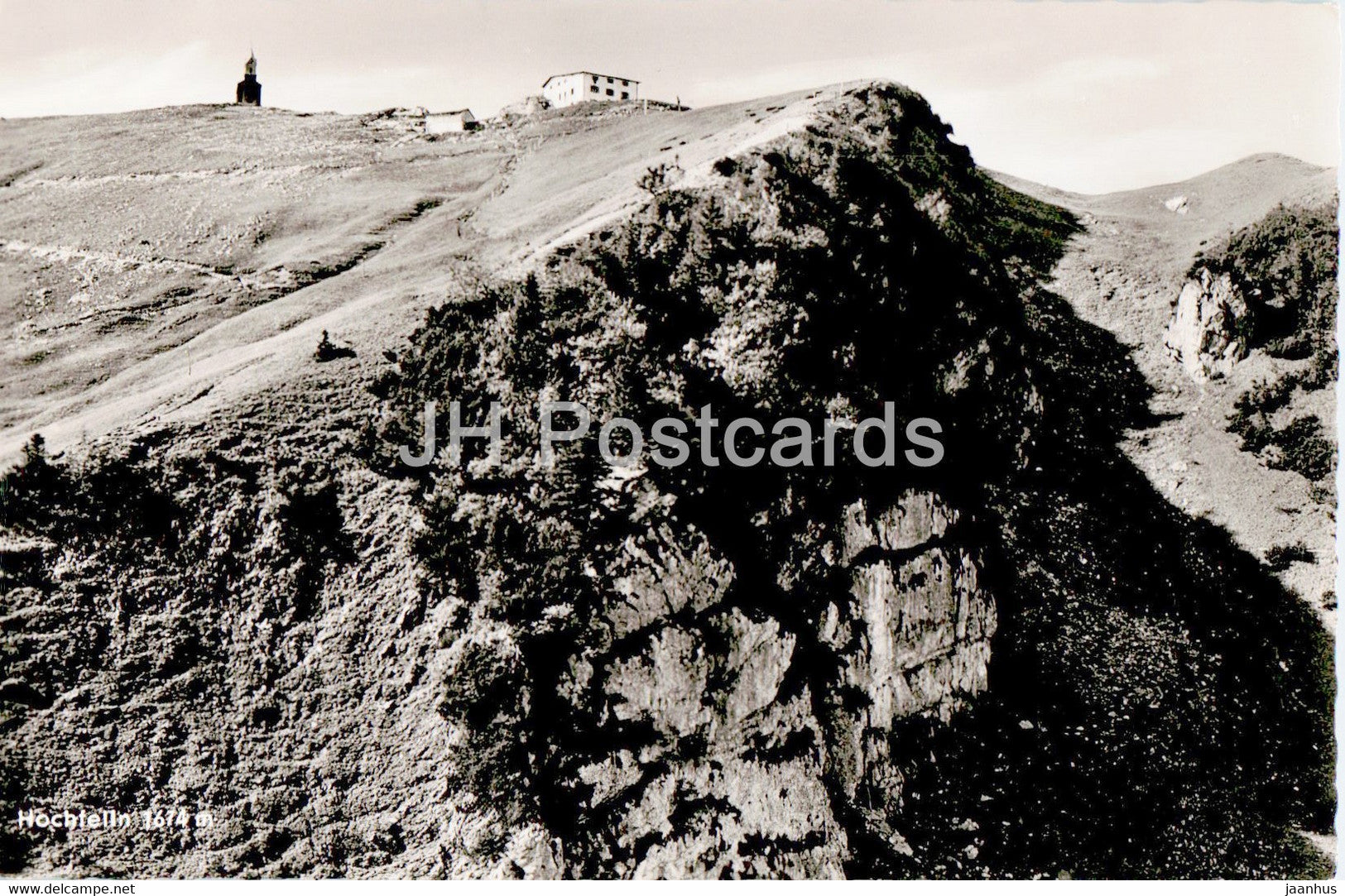 Hochfelln 1674 m - old postcard - Germany - unused - JH Postcards