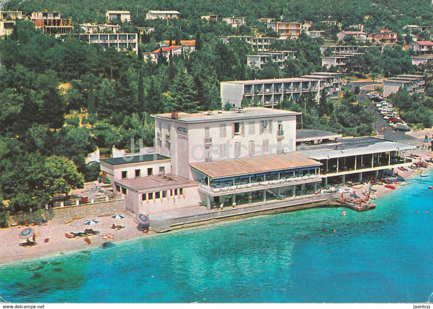 Selce - beach - 1980 - Yugoslavia - Croatia - used - JH Postcards