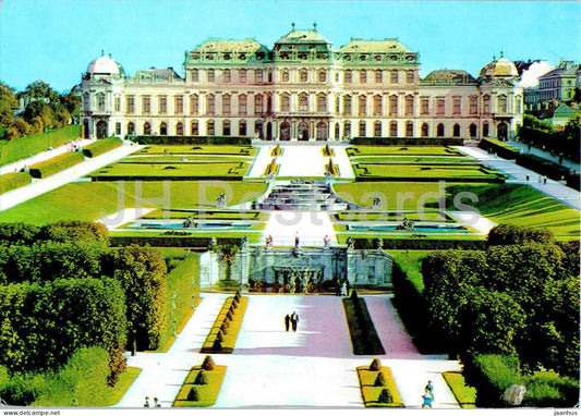 Wien - Vienna - Belvedere Castle - Austria - used - JH Postcards