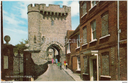 Lewes - The Barbican - 1985 - United Kingdom - England - used - JH Postcards